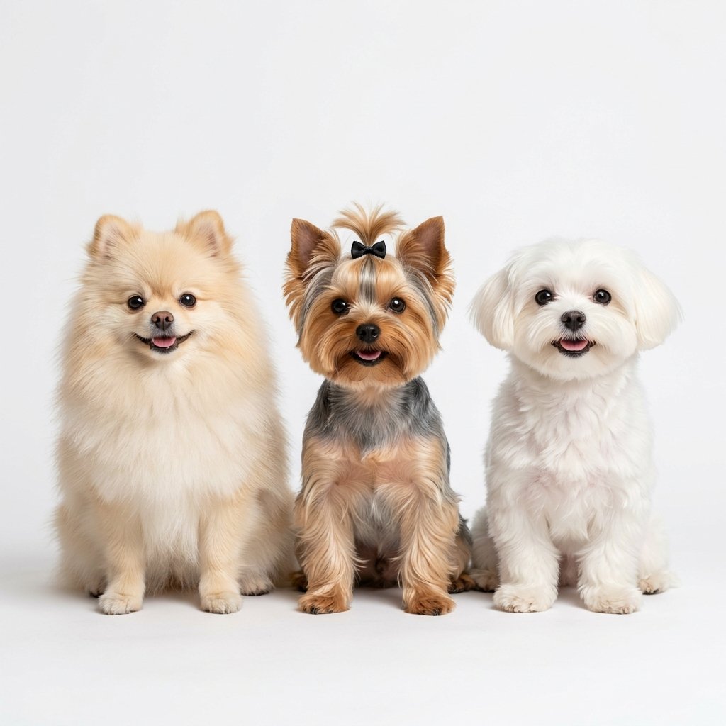 Cachorrinho feliz e bem cuidado após o banho na Patoka Pet